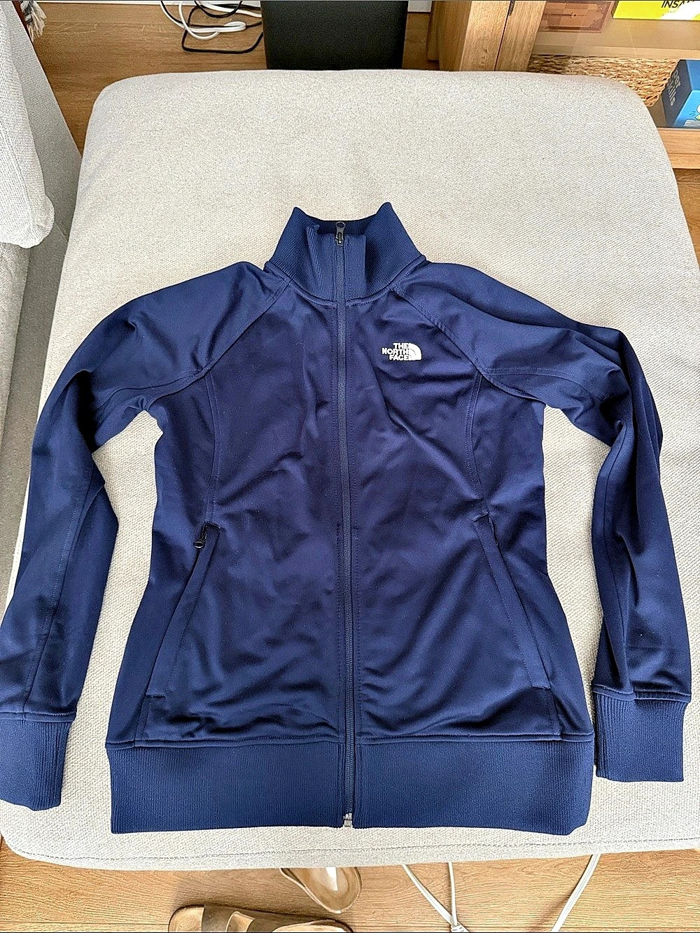 The North Face Women's Blue Full-Zip Jacket Like New
